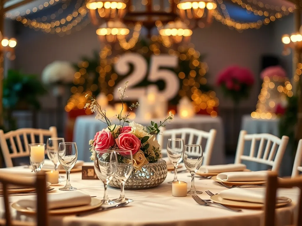 Jak zorganizować 25-lecie ślubu? Praktyczne porady i inspiracje