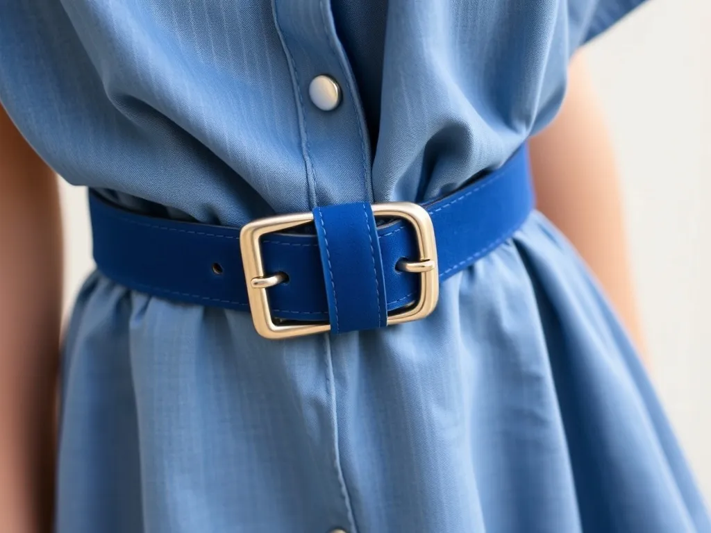 Jaki pasek do chabrowej sukienki? Przewodnik po stylizacjach