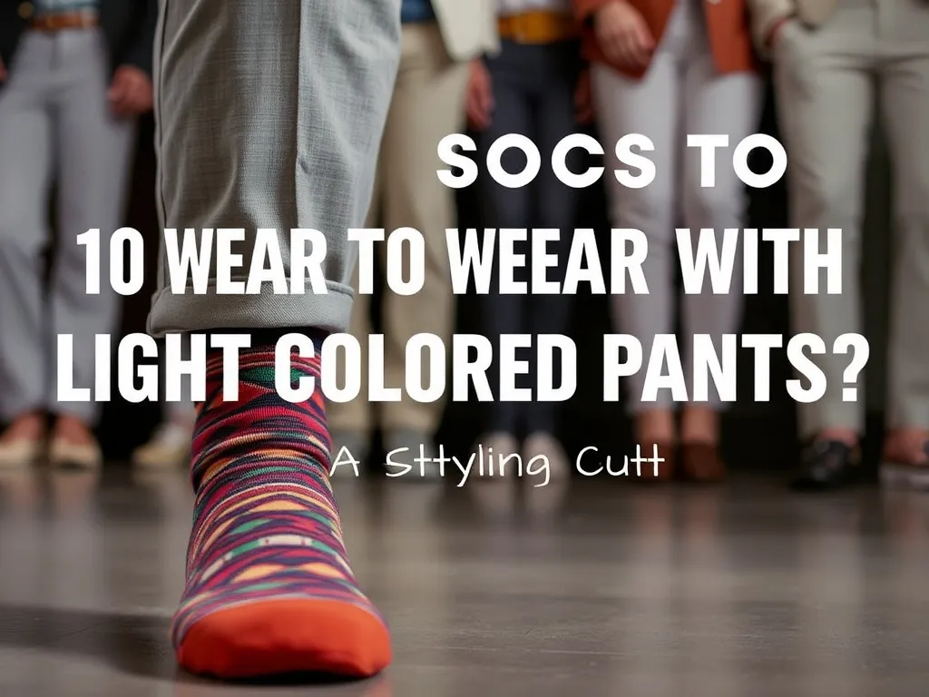 Jakie skarpetki do jasnych spodni? Przewodnik po stylizacjach