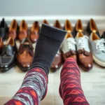 Jak nosić długie skarpetki męskie? Praktyczny przewodnik stylizacji