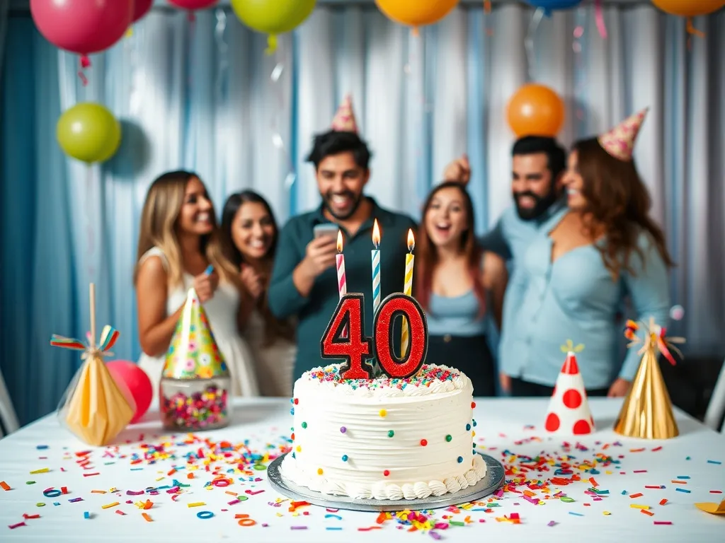 Jak zorganizować 40 urodziny? Pomysły na niezapomniane przyjęcie