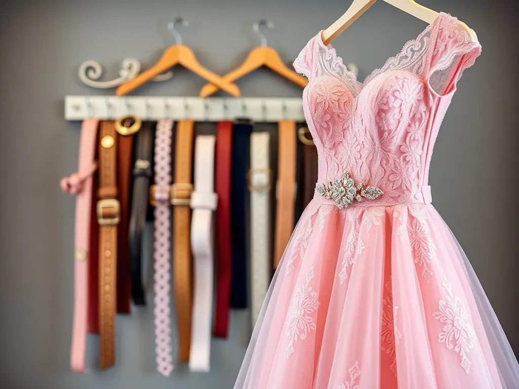 Jaki pasek do różowej sukienki wybrać na wesele?