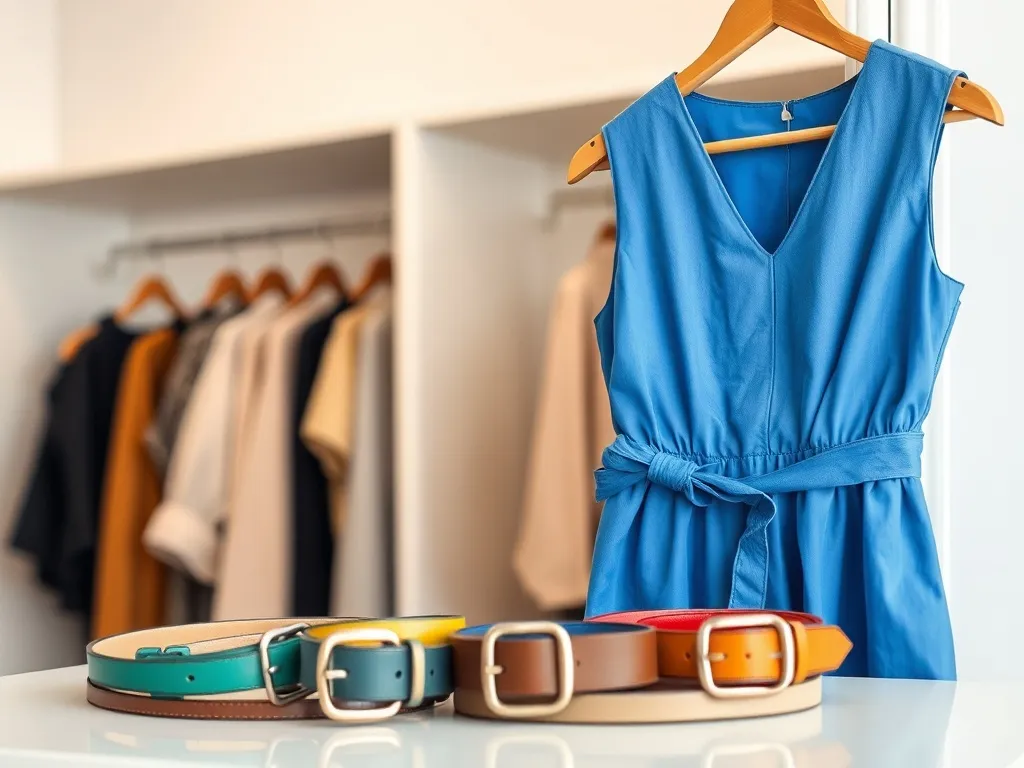 Jaki pasek do niebieskiej sukienki? Oto najlepsze propozycje!